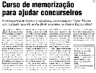 Curso de memorização para ajudar concurseiros